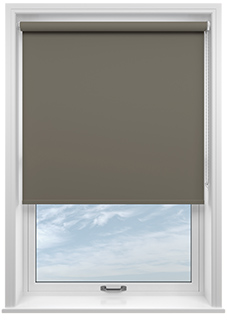 Trapani (Blackout), Espresso - Twist&Fit Roller Blind